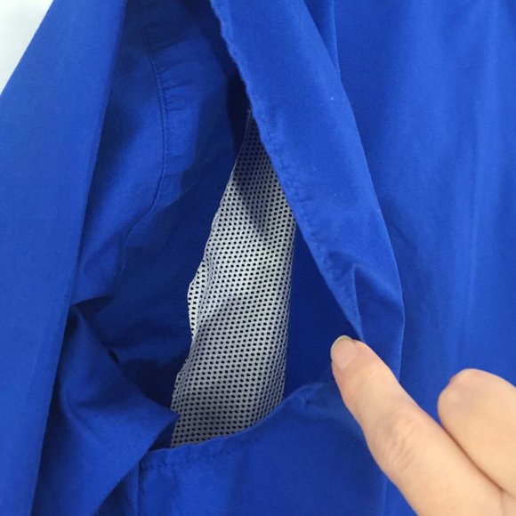 Magellan Mens Blue Sportswear Vented Fishing Button Front shirt Moisture Wicking - Picture 6 of 9